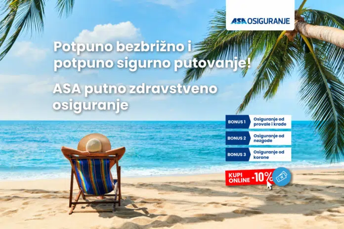ASA putno zdravstveno osiguranje