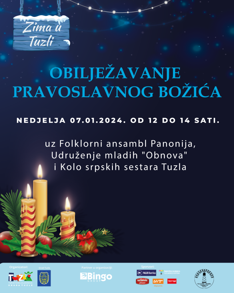 tokom vikenda u tuzli dječiji program i obilježavanje pravoslavnog božića