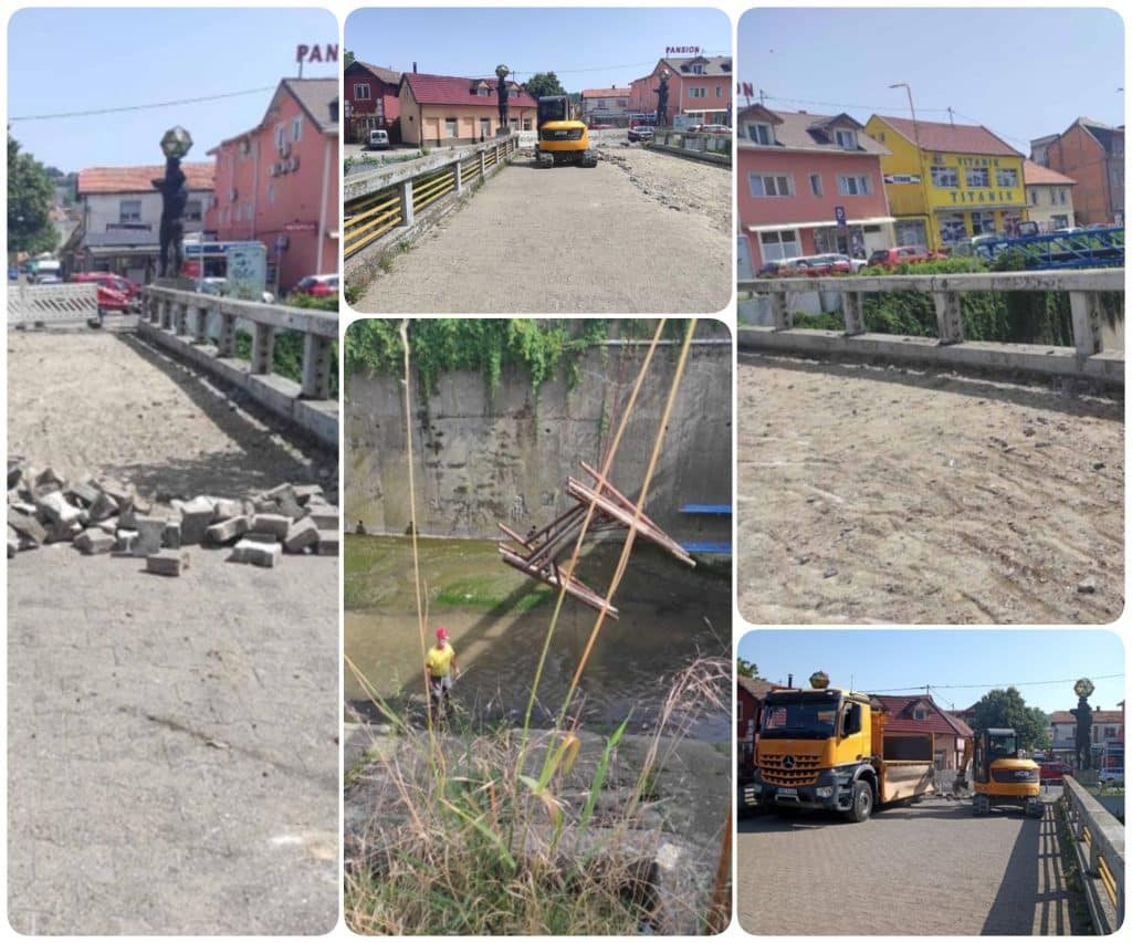 počeli radovi na sanaciji mosta “kipovi” u tuzli (foto)