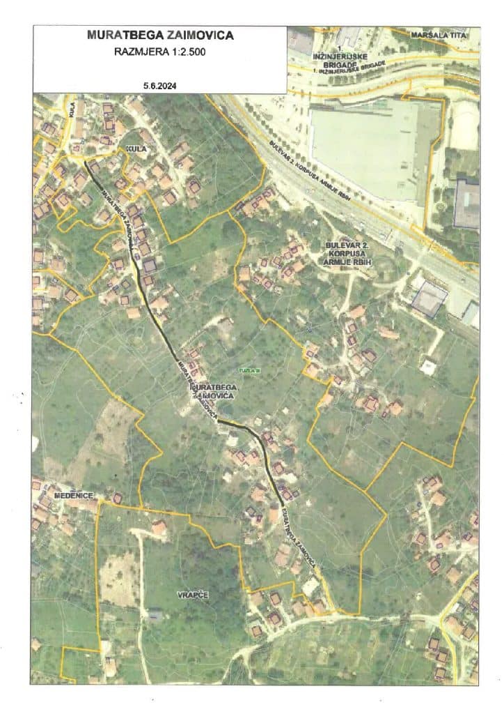U ulici Muratbega Zaimovića u Tuzli potpuna obustava saobraćaja u ulici muratbega zaimovića u tuzli potpuna obustava saobraćaja