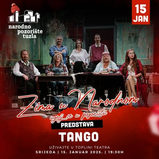 Na sceni Narodnog pozorišta Tuzla predstava ''Tango'' Na sceni Narodnog pozorišta Tuzla predstava ''Tango''