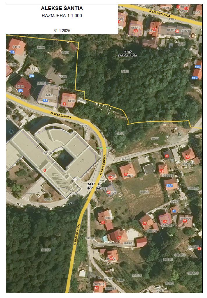 U Tuzli od ponedjeljka obustava saobraćaja u ulici Alekse Šantića