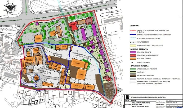 Veliki projekat u Tuzli, planirana izgradnja nebodera i modernih stambeno-poslovnih objekata Veliki projekat u Tuzli, planirana izgradnja nebodera i modernih stambeno-poslovnih objekata