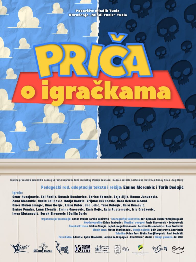 “Dječija scena u BKC TK” u nedjelju donosi predstavu „Priča o igračkama“ “Dječija scena u BKC TK” u nedjelju donosi predstavu „Priča o igračkama“