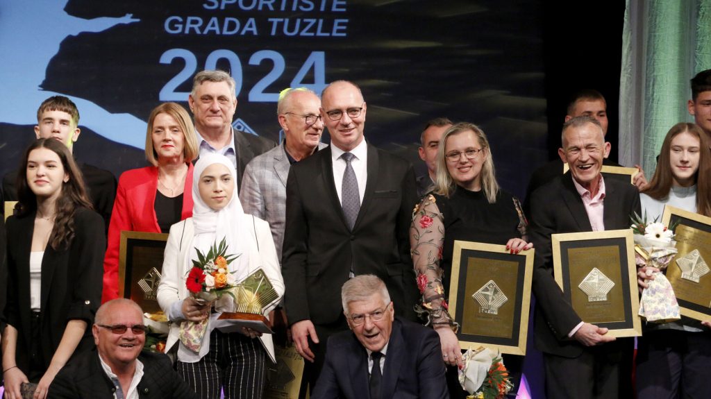 Održana manifestacija „Izbor sportiste godine 2024.“ – Šejla Biberović najuspješnija sportistkinja Tuzle