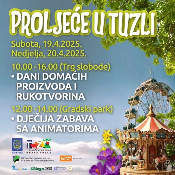 Proljeće u Tuzli: Ovaj vikend na Trgu slobode zajedničko obilježavanje Uskrsa Proljeće u Tuzli: Ovaj vikend na Trgu slobode zajedničko obilježavanje Uskrsa
