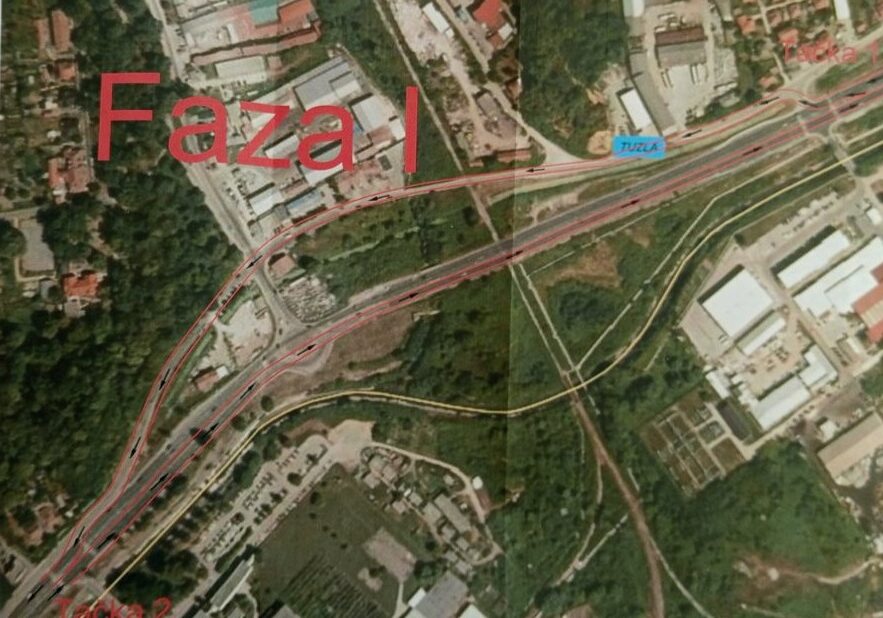 Izmjena režima saobraćaja na dionici Tuzla – Šićki Brod zbog radova kod kružnog toka u Lipnici